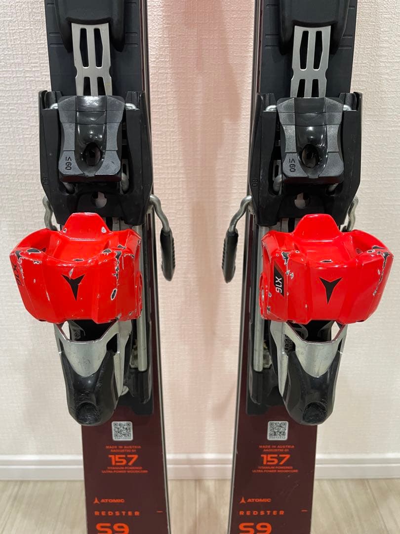 Atomic Redster S9 スキー板　157cm ビンディング付き