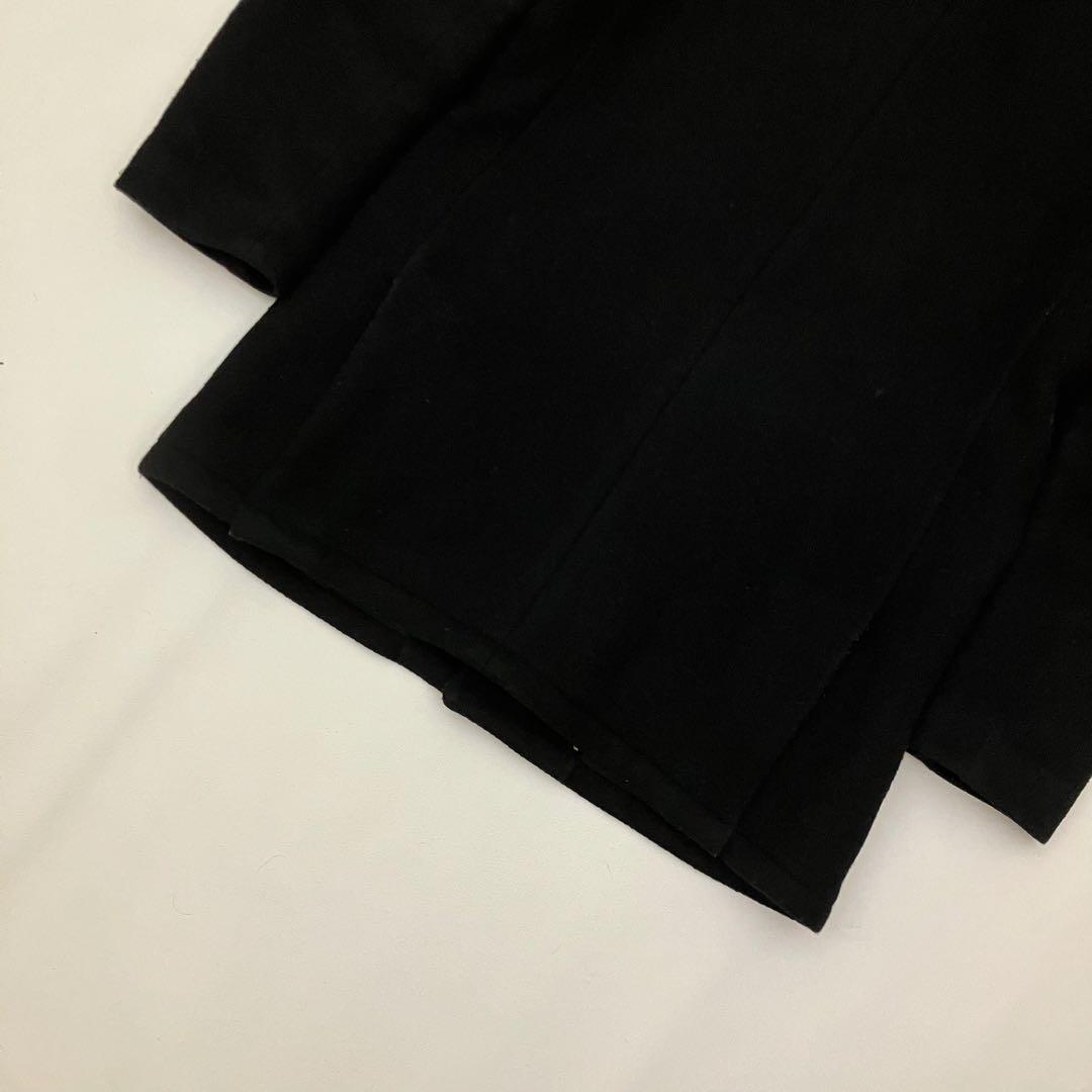 ✨ヴィテージ　希少✨ ワコマリア　ギャングコート　レオパード　ウールコート　黒