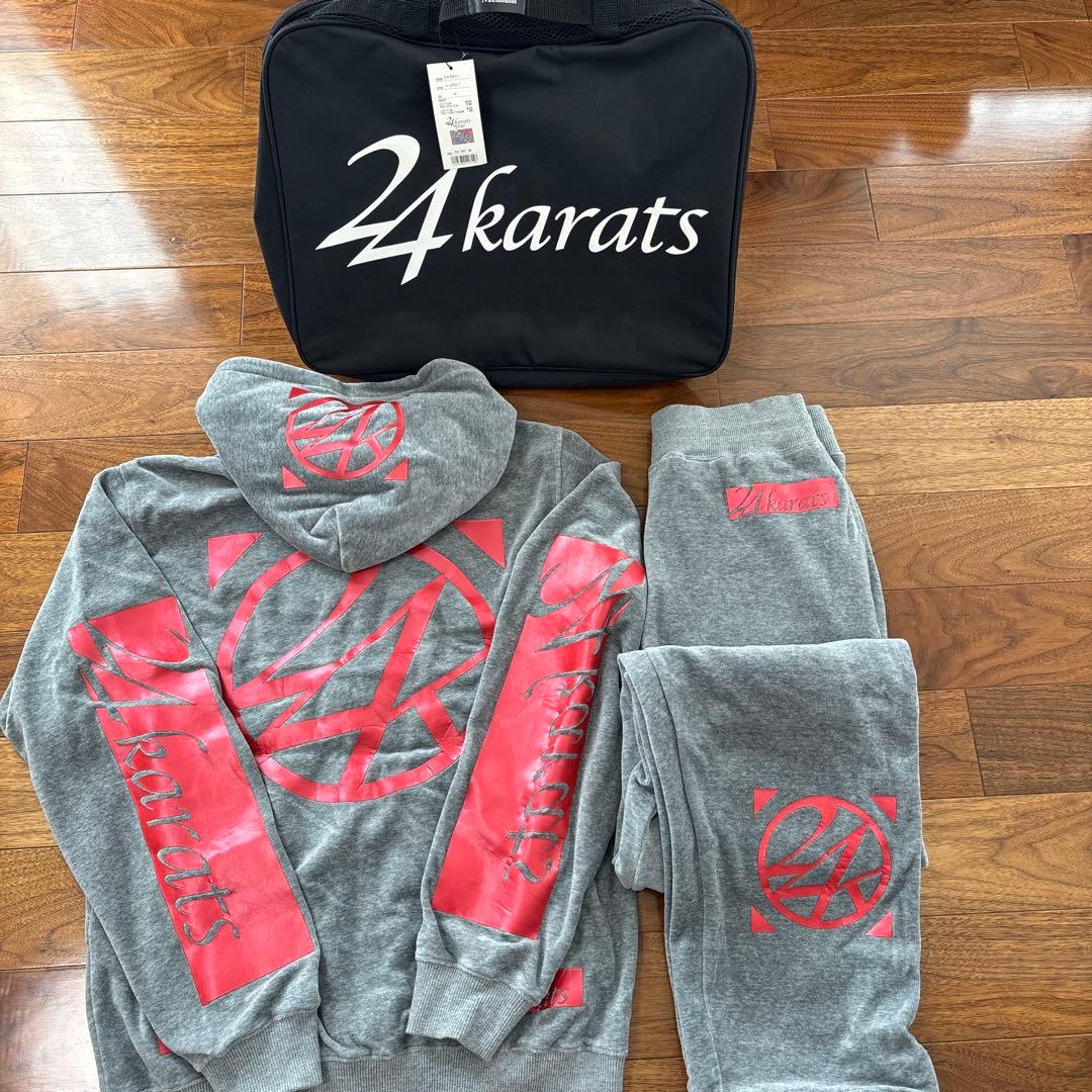 24karats EXILE ベロア セットアップ Mサイズ