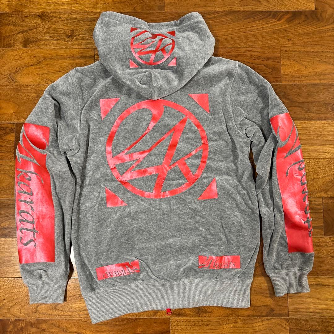 24karats EXILE ベロア セットアップ Mサイズ