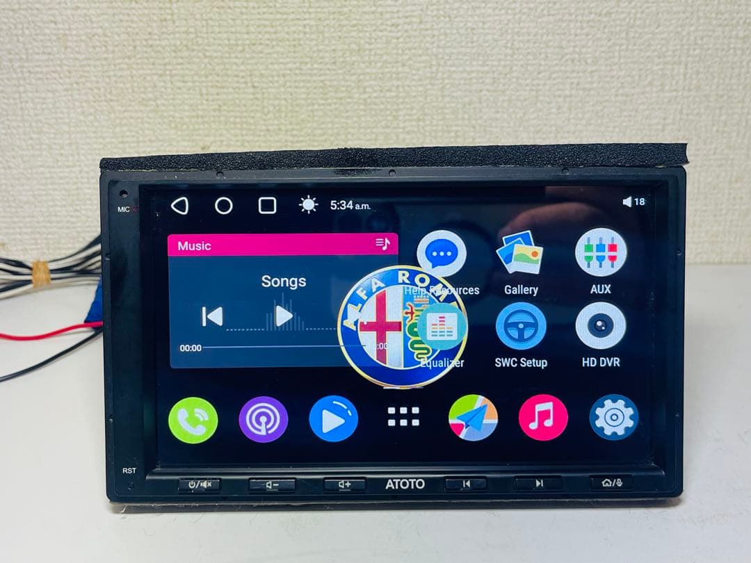 ATOTO カーナビ 音楽再生機能付き