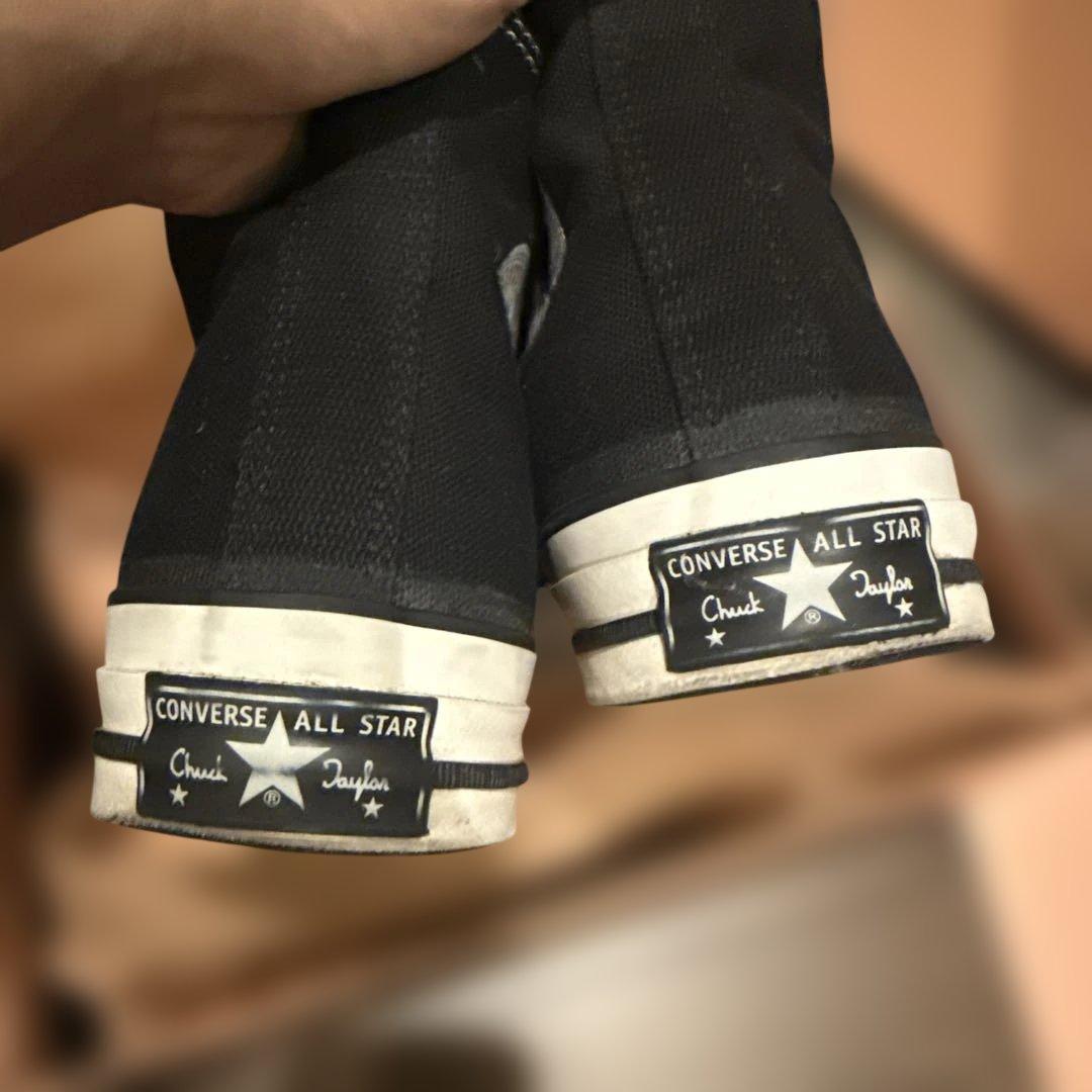 converse addict chuck taylor 黒 canvas 美品