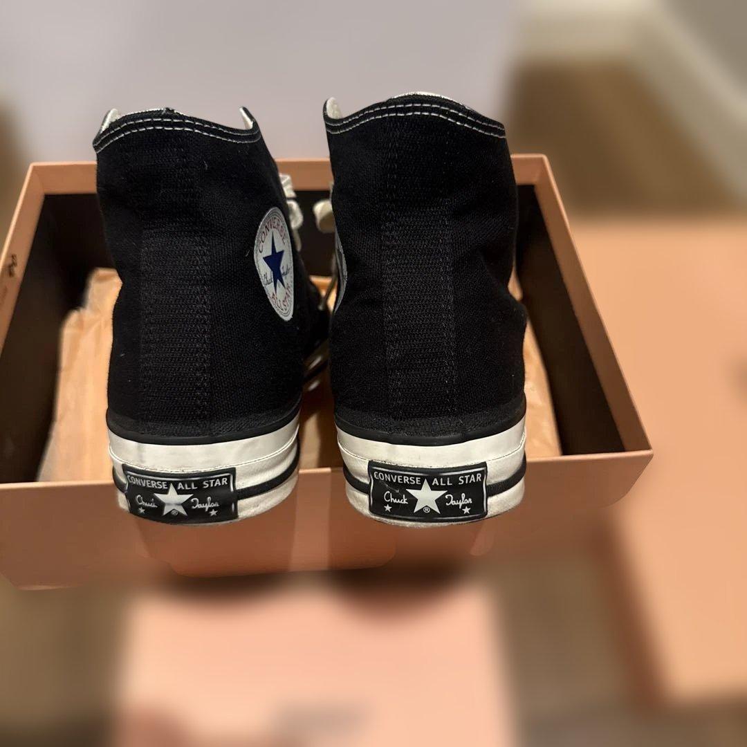 converse addict chuck taylor 黒 canvas 美品