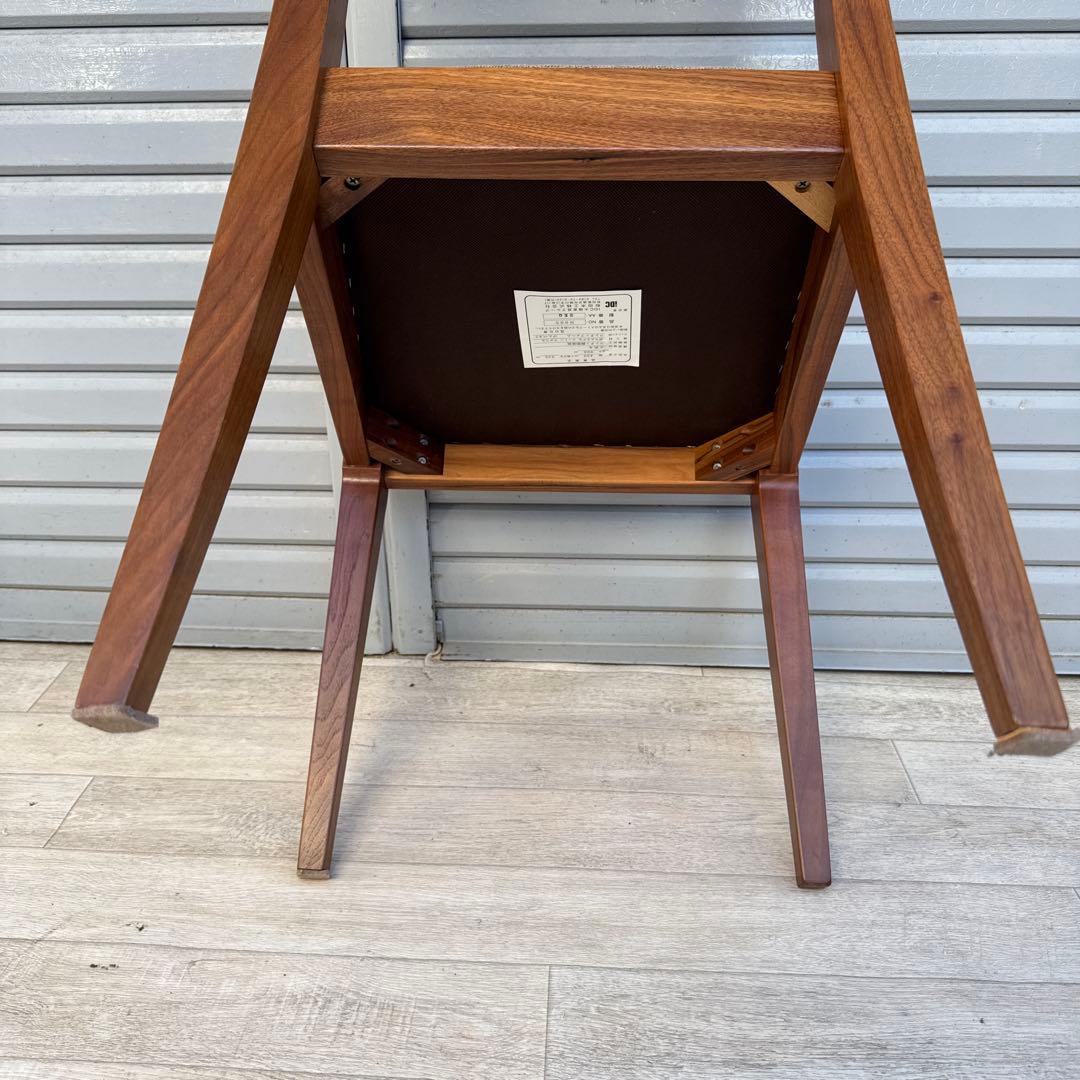 秋田木工 天然木 ダイニングチェア IDC 大塚家具　②