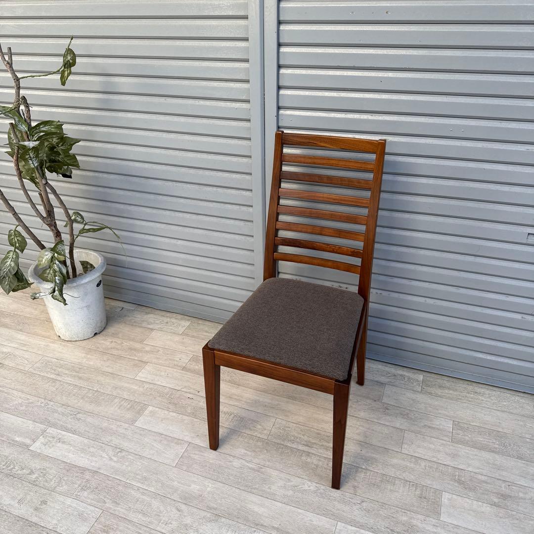 秋田木工 天然木 ダイニングチェア IDC 大塚家具　②