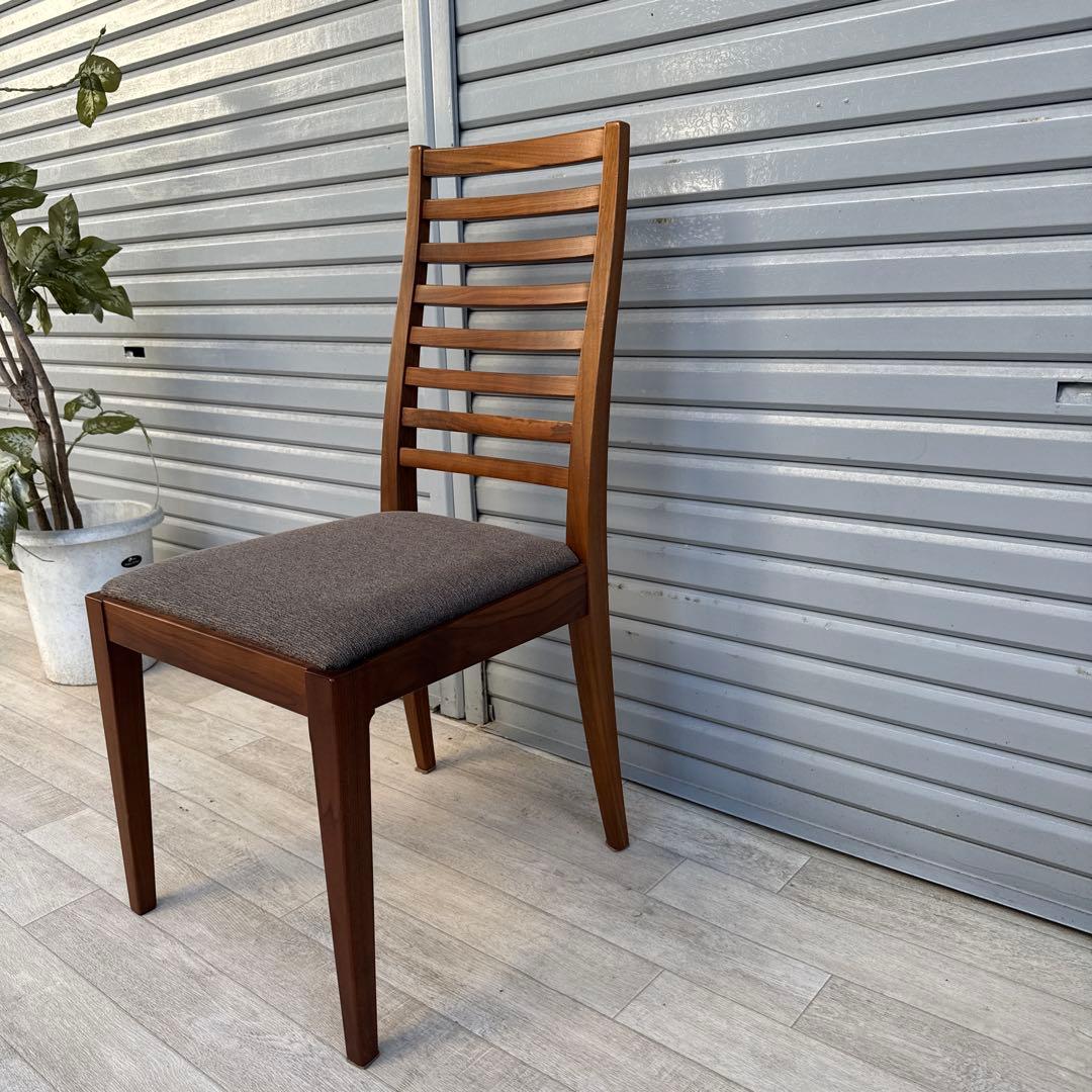 秋田木工 天然木 ダイニングチェア IDC 大塚家具　②