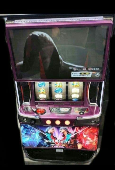 パチスロ実機 デビルメイクライ5 スタイリッシュトライブ オートユニット付
