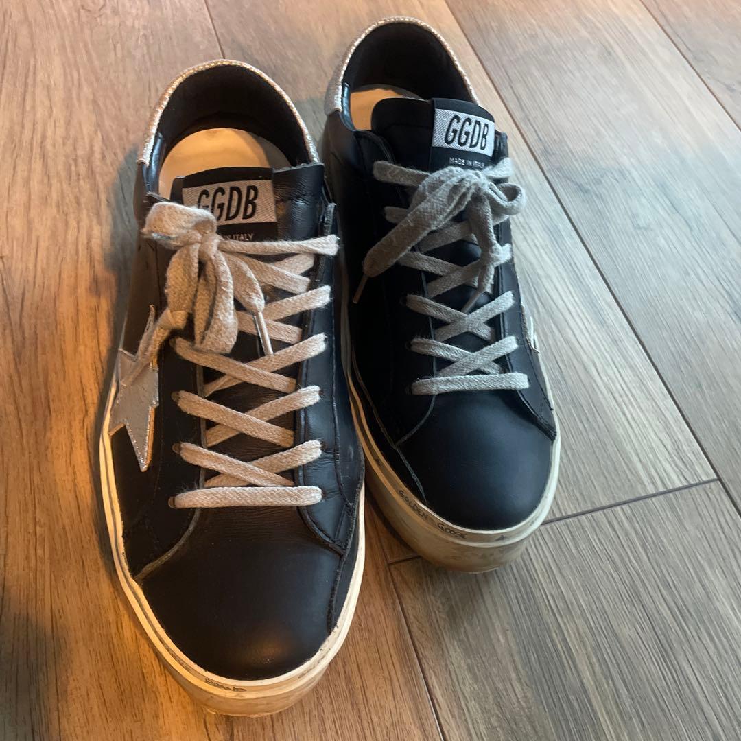 GOLDEN  ハイスター クラシック 38 ブラック　イタリア製