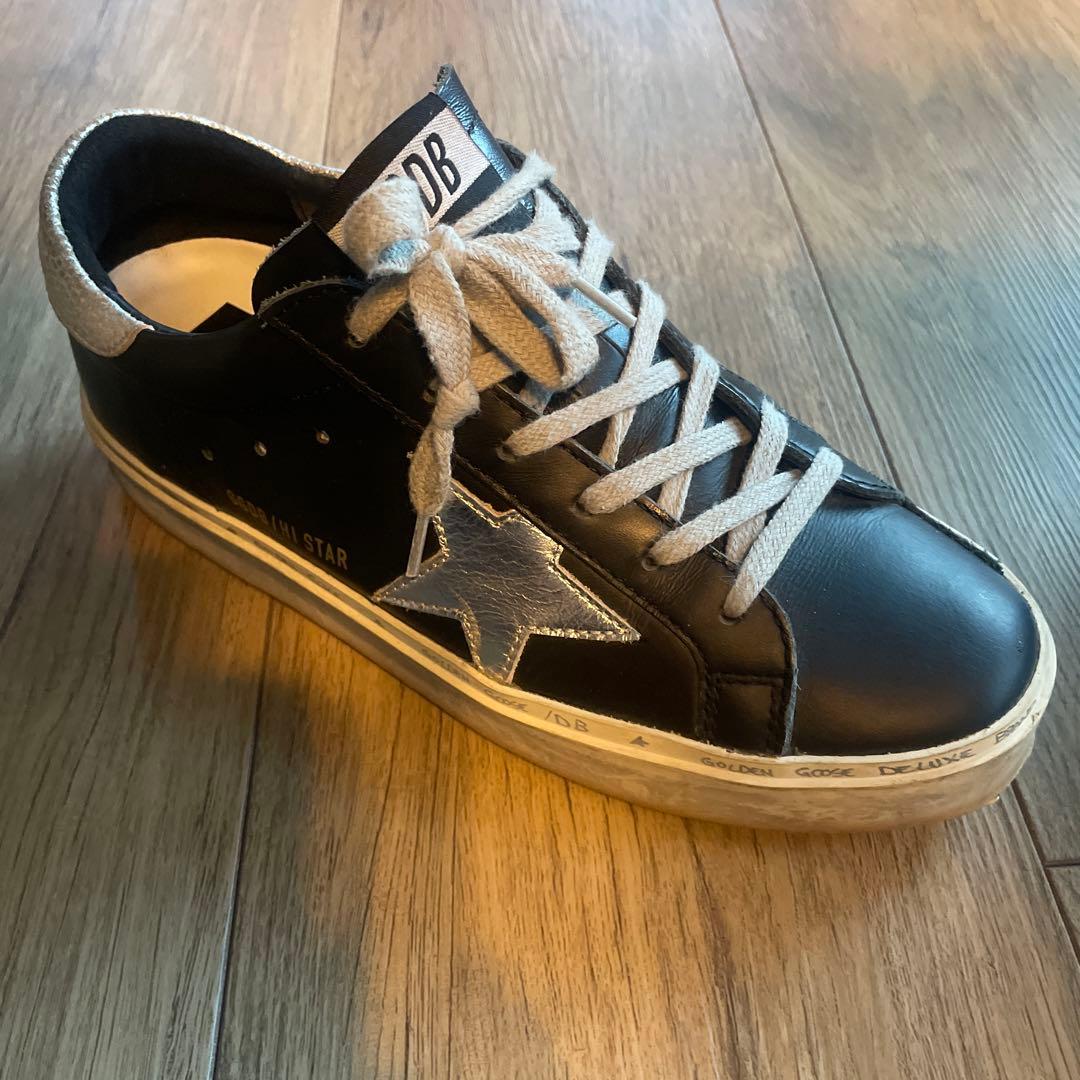 GOLDEN  ハイスター クラシック 38 ブラック　イタリア製