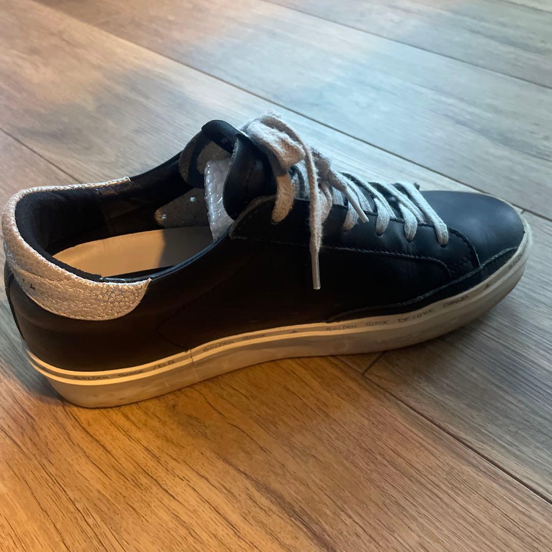 GOLDEN  ハイスター クラシック 38 ブラック　イタリア製