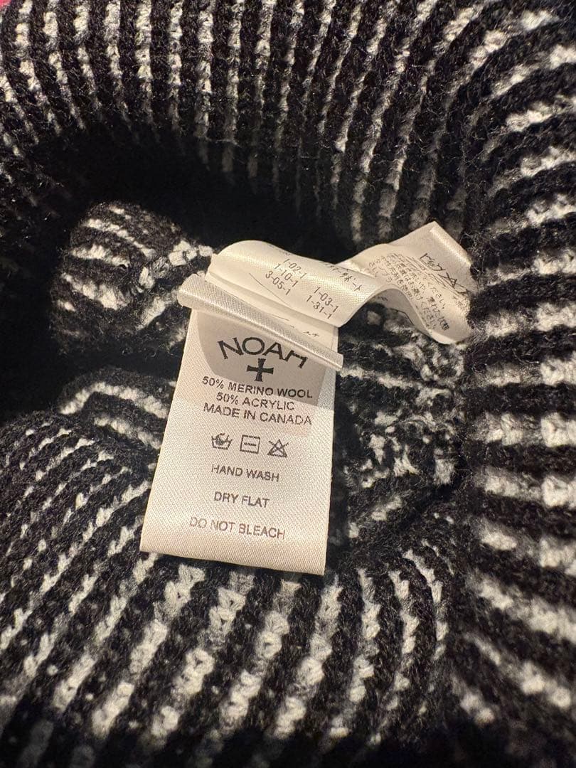 NOAH ビーニー　Tri-Color Beanie フリーサイズ