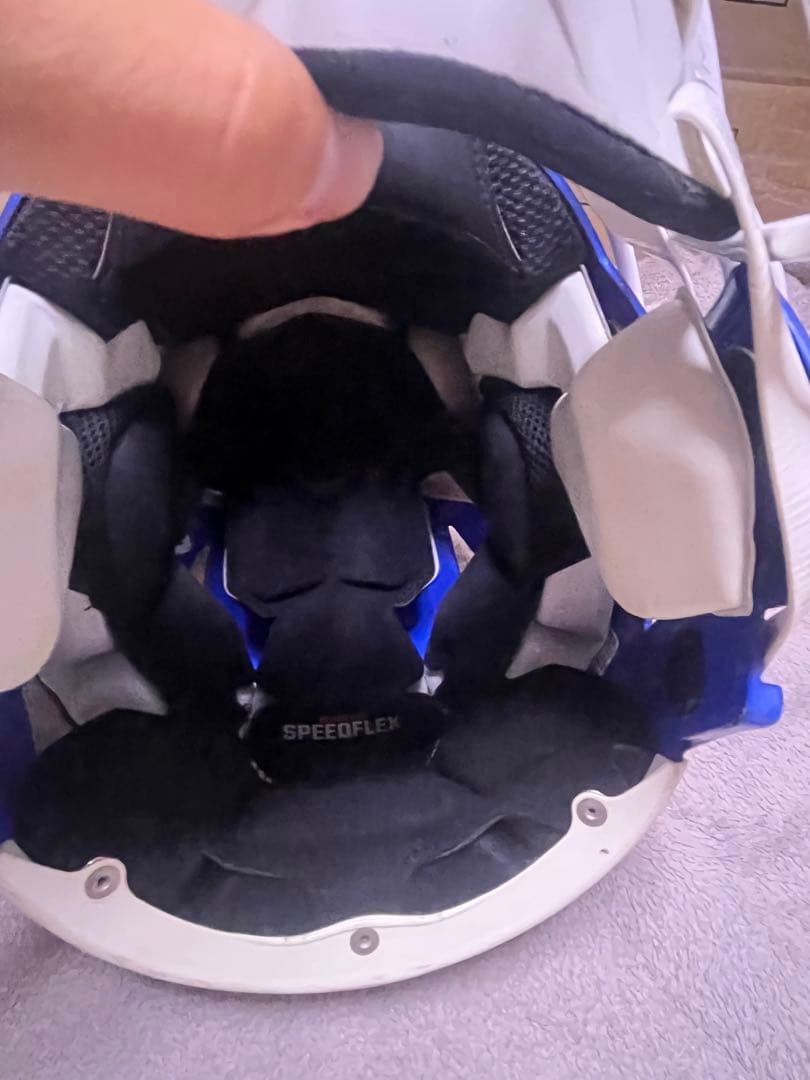 ハリRiddell speed flex 青　M