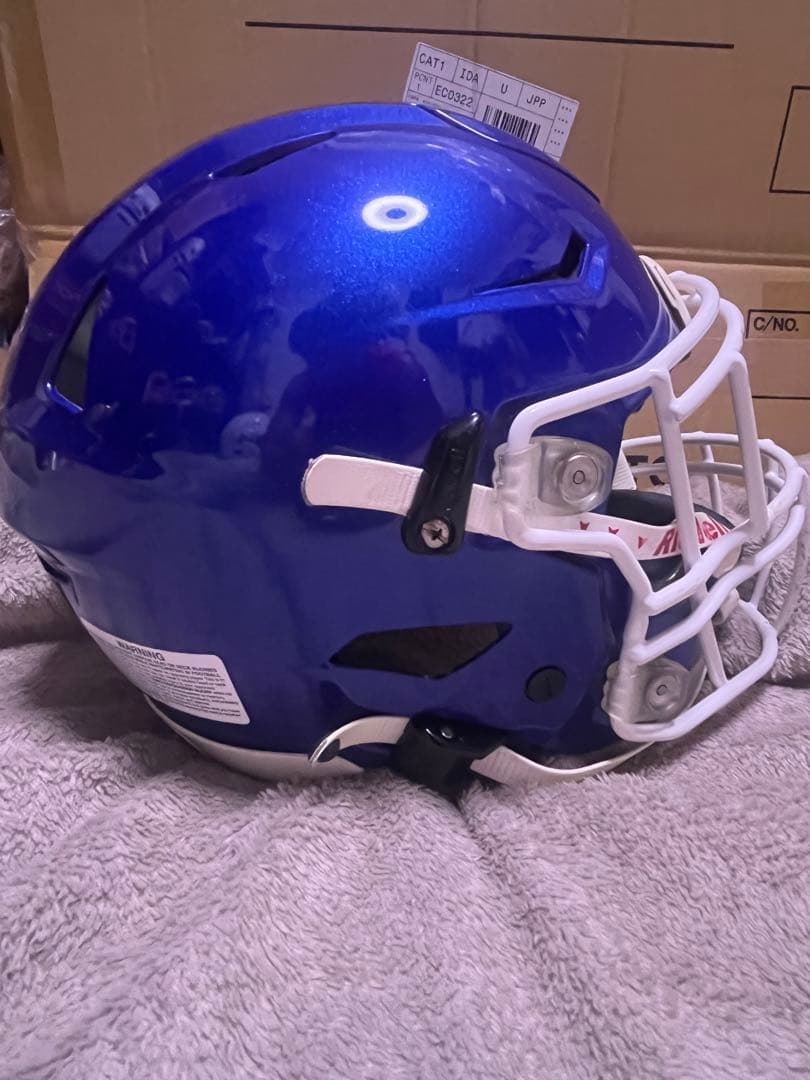 ハリRiddell speed flex 青　M