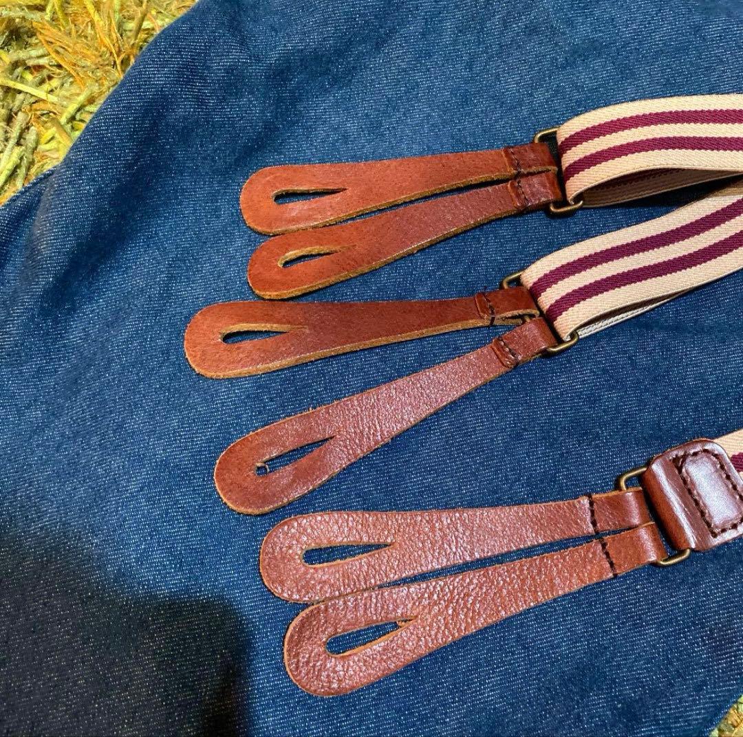 GLAD HAND デニム&サスペンダー