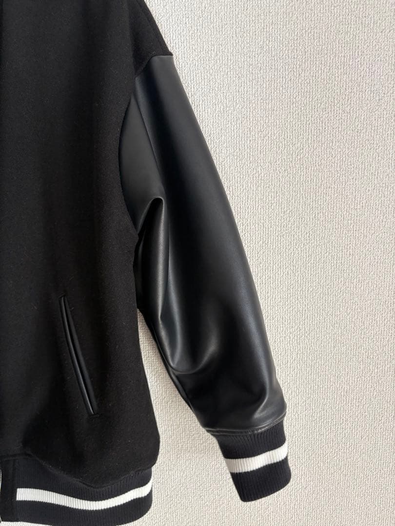 ANIECA【アニーカ】リバーシブルスタジャン・刺繍入り