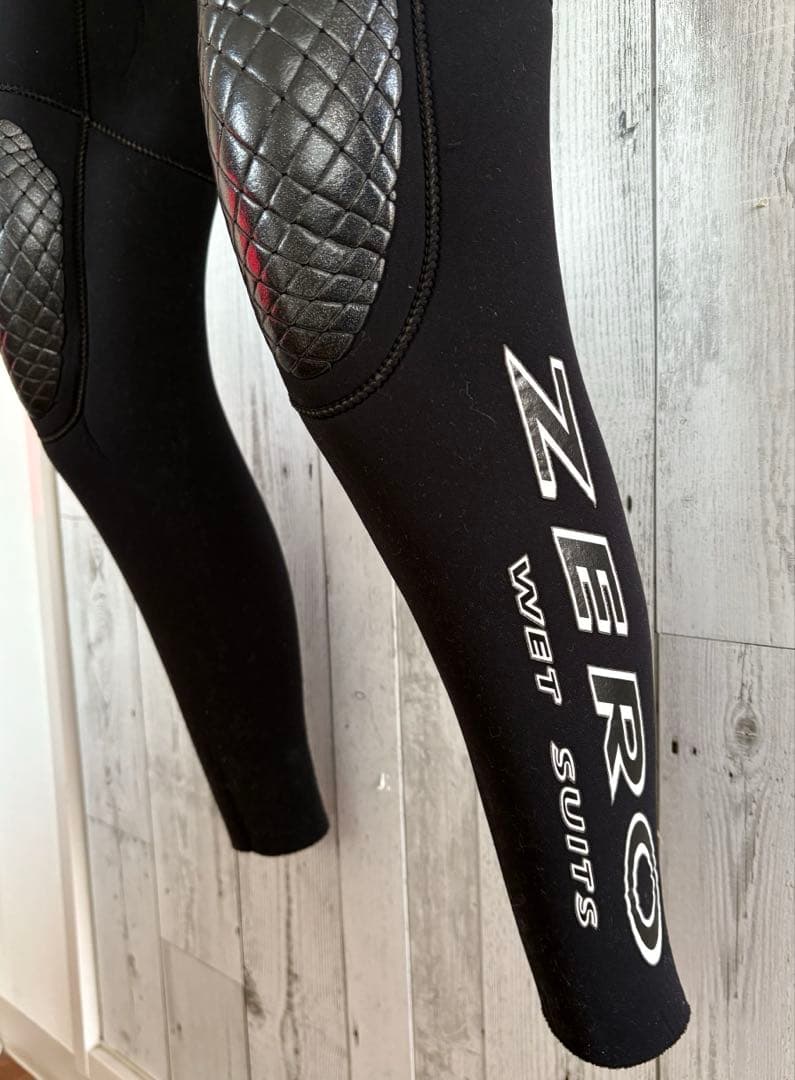 高級ブランド ZERO セミドライ ウエットスーツ フル 5/3mm 裏起毛M