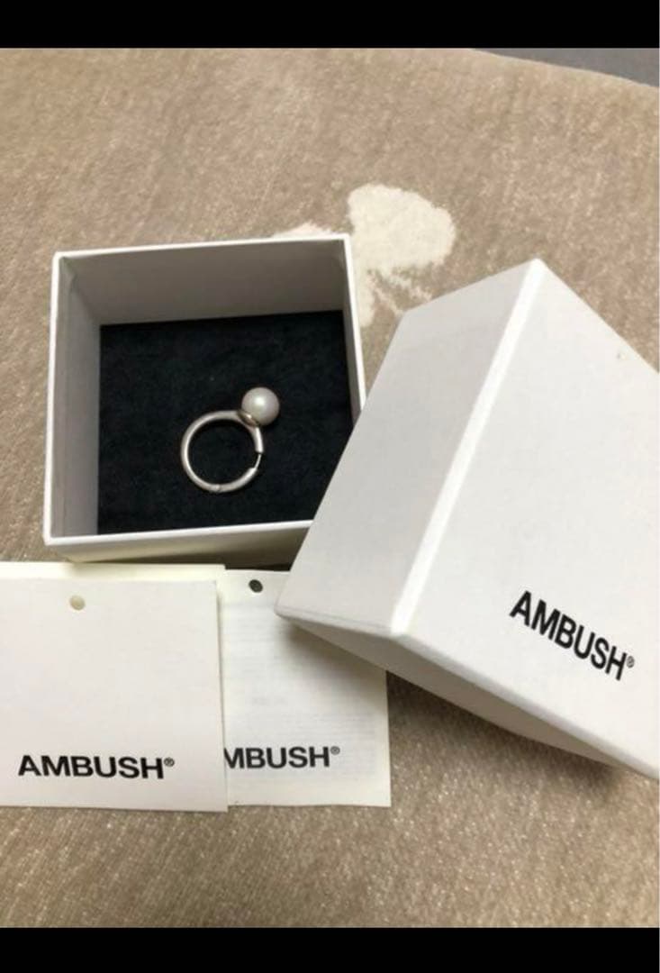 【BTSテテ着用】AMBUSH パールフープピアス