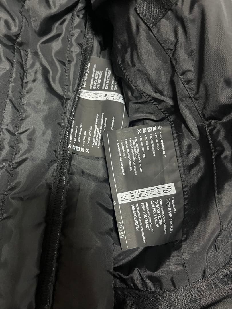 【いまちゃん】alpinestars T-GP R WP JACKET