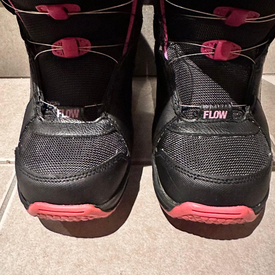 値下げ可　収納袋付　スノーボードブーツ　FLOW ブーツ　スノーボード　24.5