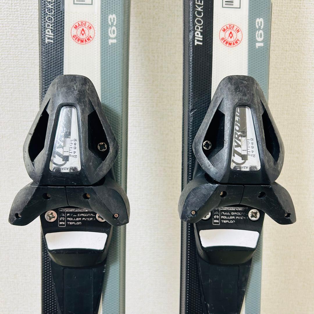 【美品】Volkl RTM 163cm レッド スキー板