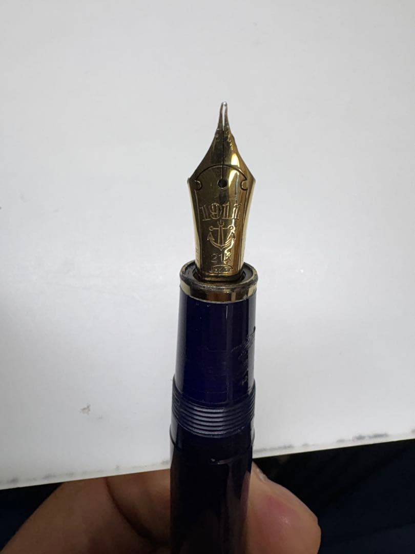 セイラー万年筆・21K・紫色・中古品