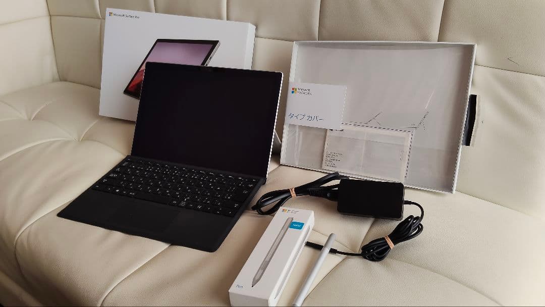 surface Pro7　フルセット　箱付き