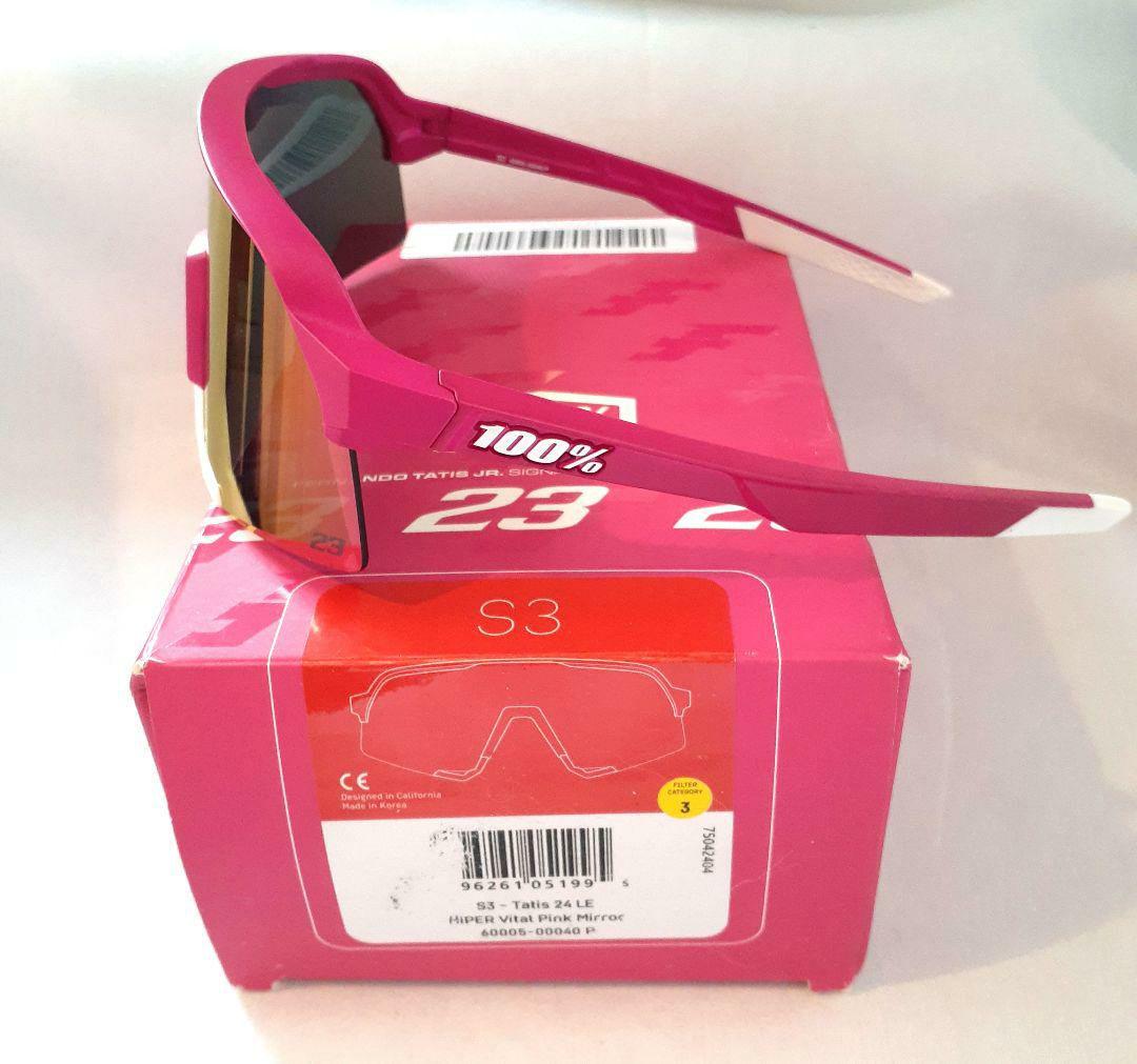 100% S3 タティス 2024 ワンハンドレッド サングラス