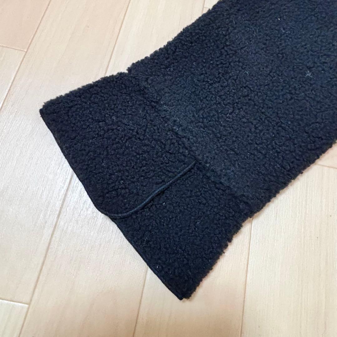 【新品】アルチビオ ボアレッグウォーマー　ブラック　黒　2024年モデル