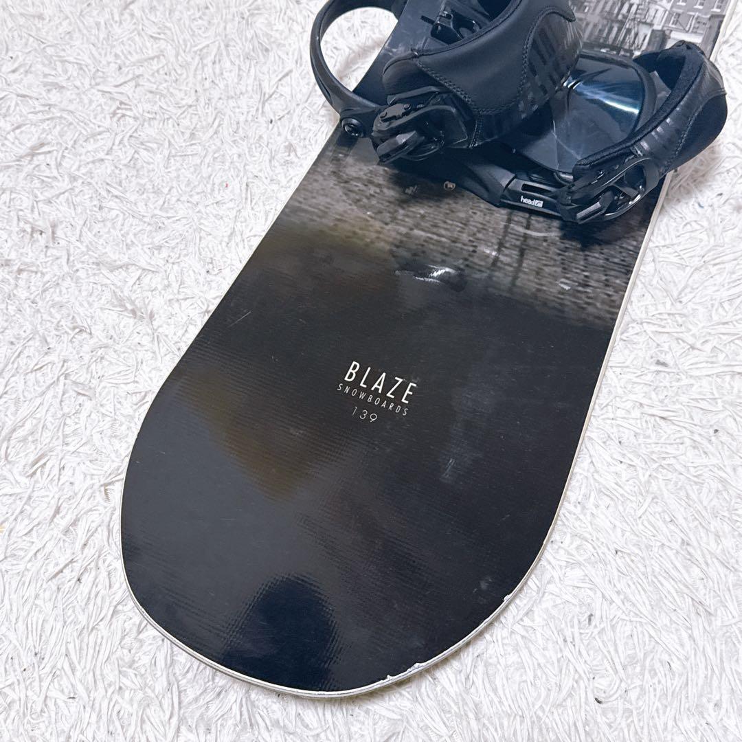 BLAZE ブレイズ スノーボード AMP 139cm ブラック×ホワイト