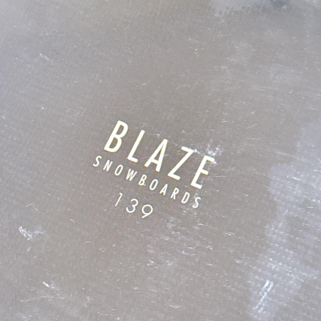 BLAZE ブレイズ スノーボード AMP 139cm ブラック×ホワイト