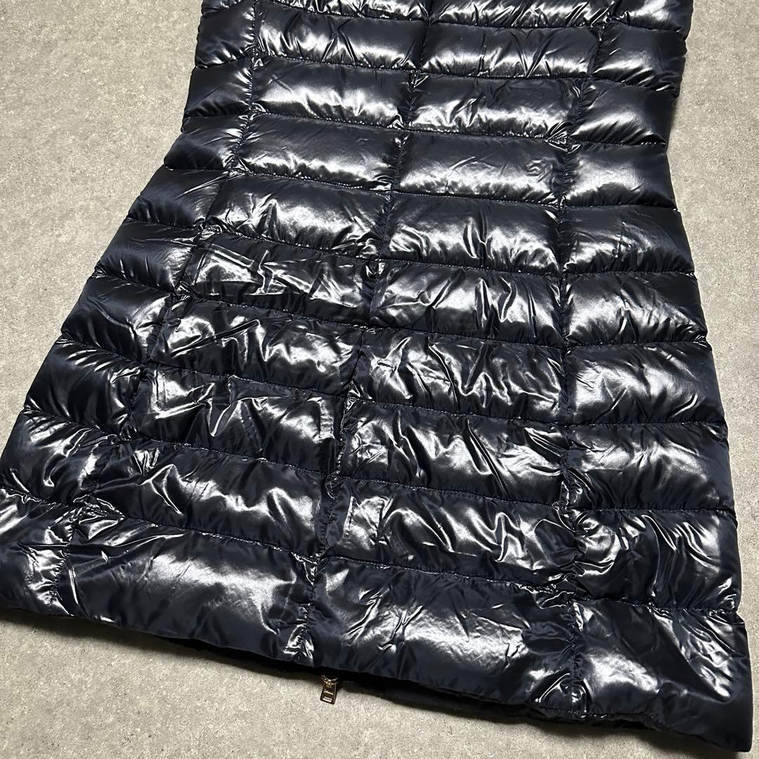 美品 HERNO ウルトラライドグース ダウンベスト ロング丈 ヘルノ 40