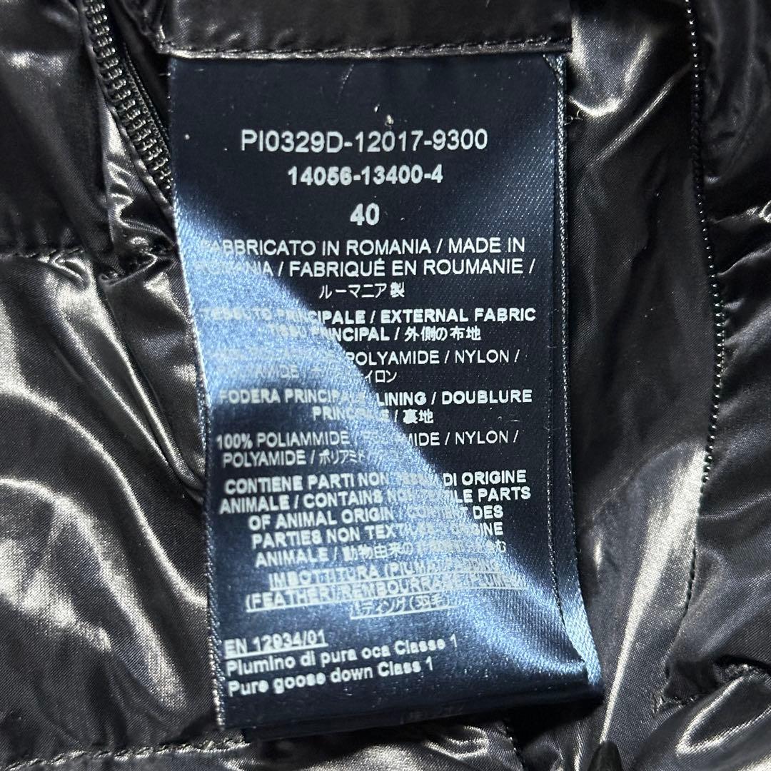 美品 HERNO ウルトラライドグース ダウンベスト ロング丈 ヘルノ 40