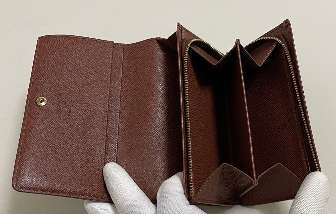 LOUIS VUITTON M61730 モノグラム ポルトモネ トレゾール