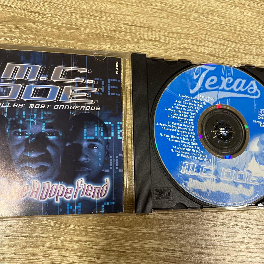 洋楽 M.C. Doe Living Like A  Fiend CD