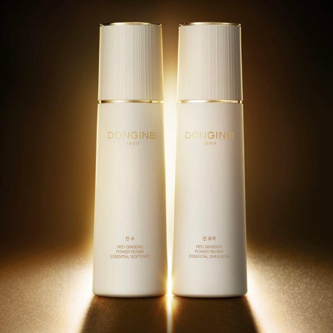 正官庄 DONGINBI ジン　化粧水&乳液　(ミニセットおまけ付きパッケージ)