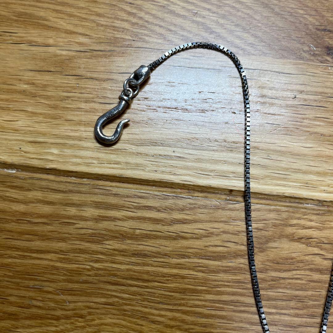 FACTOTUM シルバー926 ウォレットチェーン41cm ベネチアンチェーン