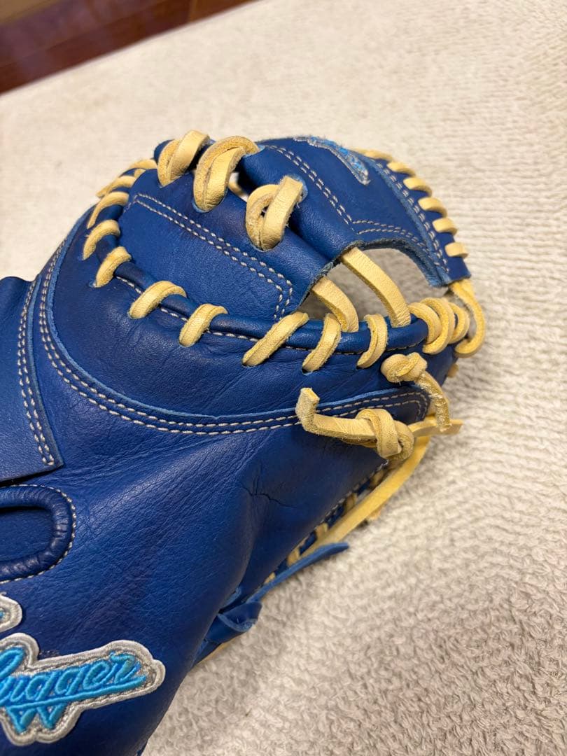 限定カラー 久保田スラッガー キャッチャーミット　JCSR ジュニア