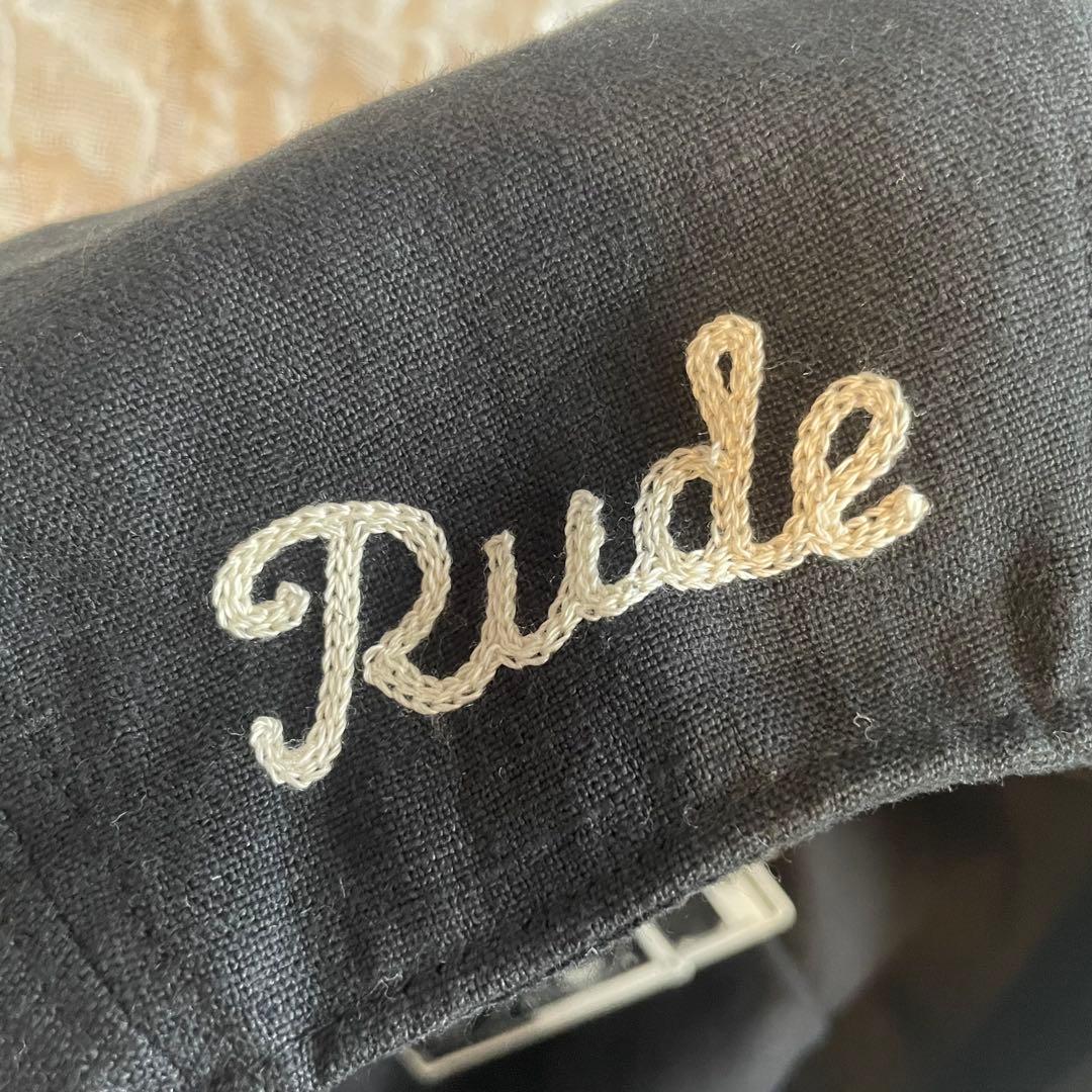 RUDE GALLERY ビッグキャスケット　20/SS ブラック