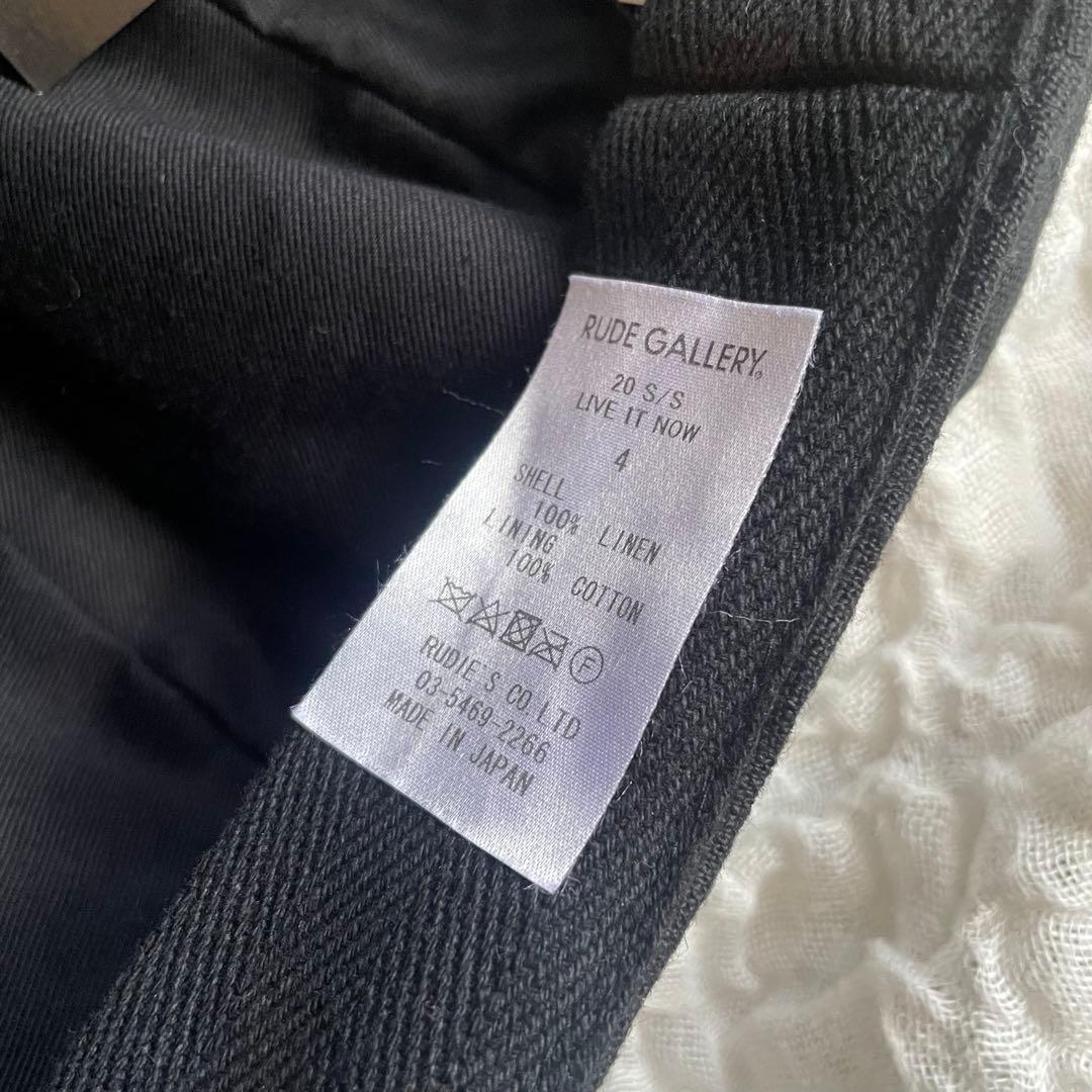 RUDE GALLERY ビッグキャスケット　20/SS ブラック