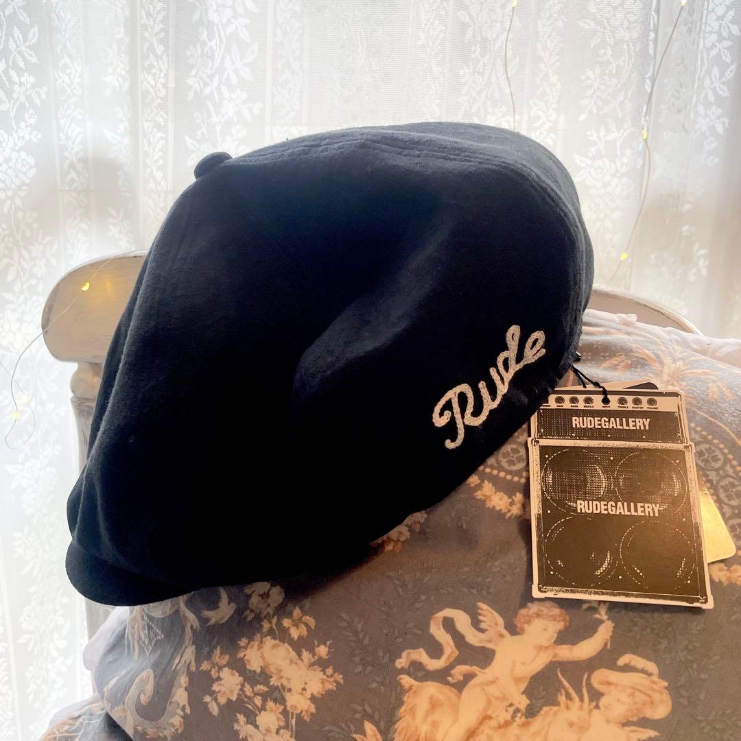 RUDE GALLERY ビッグキャスケット　20/SS ブラック