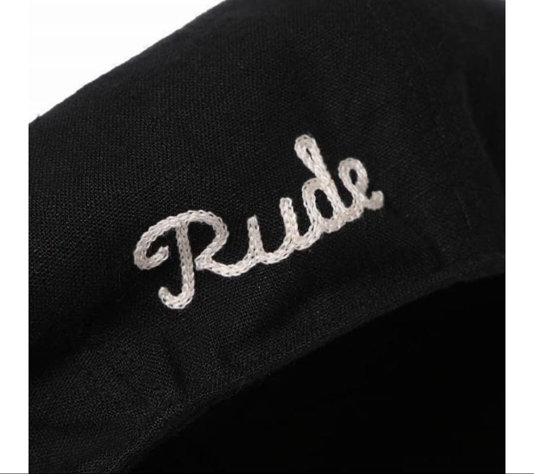 RUDE GALLERY ビッグキャスケット　20/SS ブラック