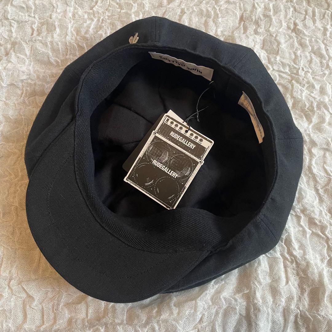 RUDE GALLERY ビッグキャスケット　20/SS ブラック