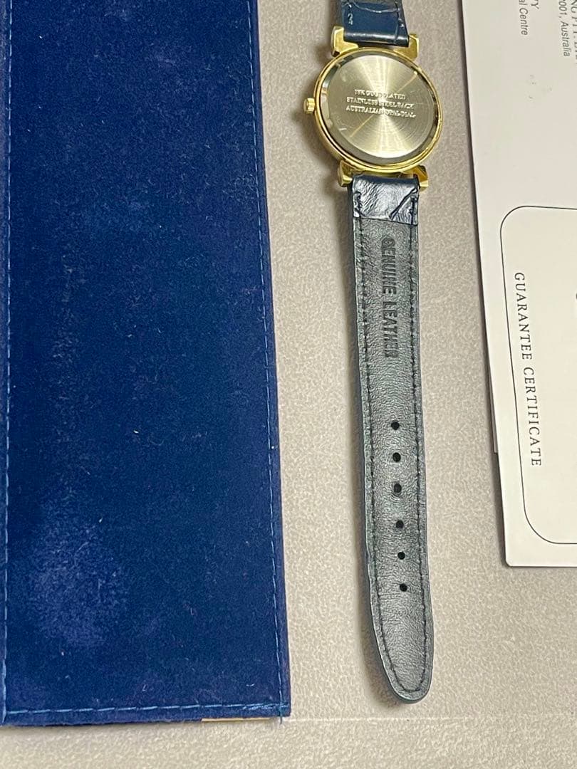 La Lune 天然オパール レディース 腕時計 クォーツ Opal Watch