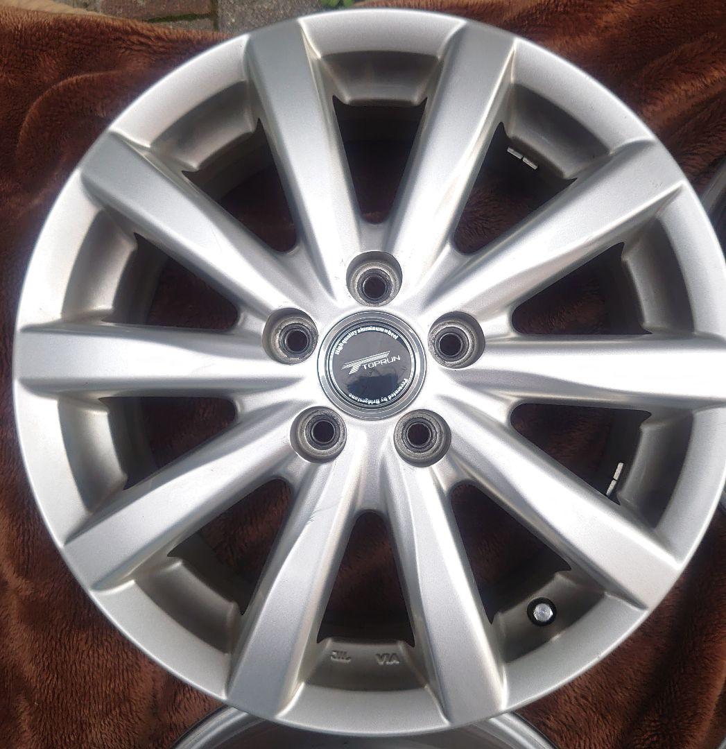 ノ*ー様 ブリジストン TOPRUN 15インチ 6J PCD100 ホイール4