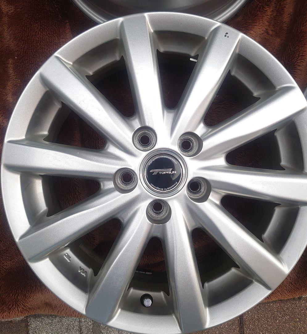 ノ*ー様 ブリジストン TOPRUN 15インチ 6J PCD100 ホイール4