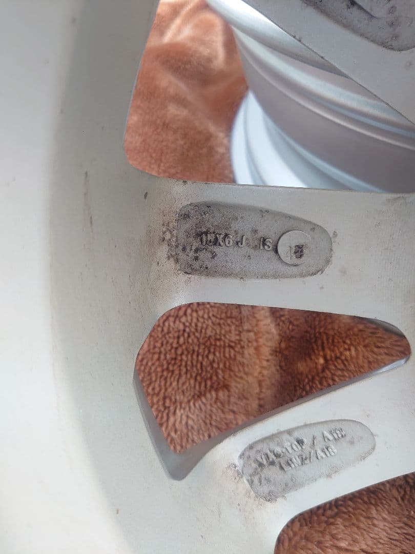 ノ*ー様 ブリジストン TOPRUN 15インチ 6J PCD100 ホイール4