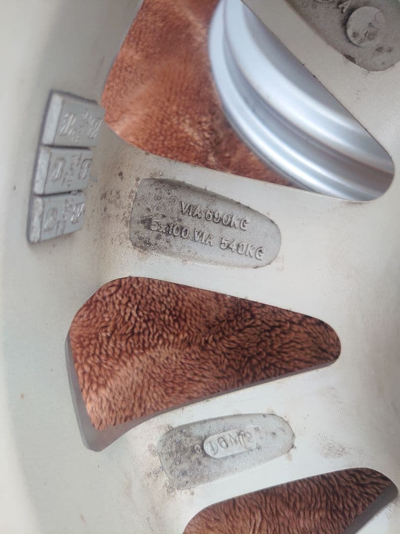 ノ*ー様 ブリジストン TOPRUN 15インチ 6J PCD100 ホイール4