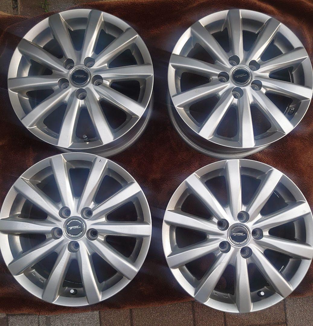 ノ*ー様 ブリジストン TOPRUN 15インチ 6J PCD100 ホイール4