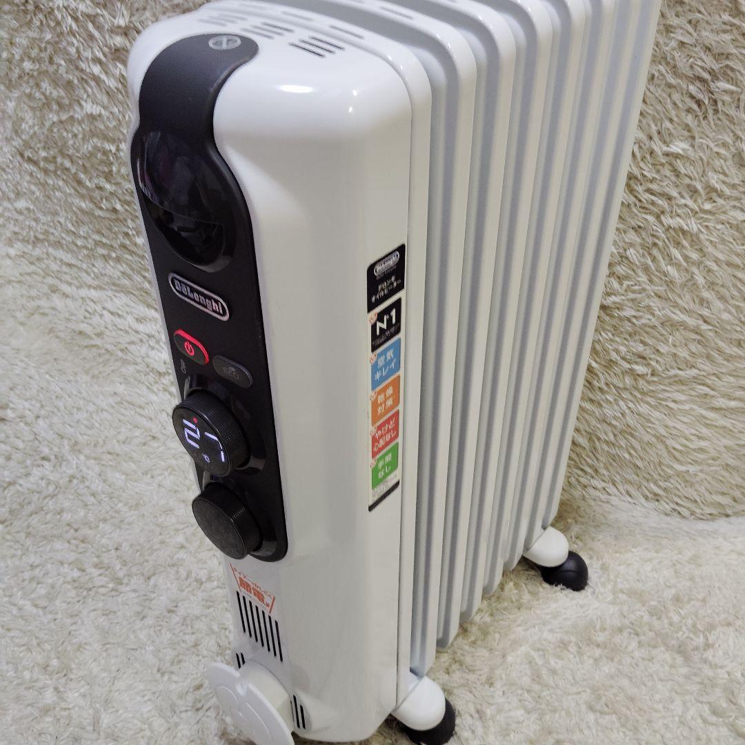 【美品】デロンギ オイルヒーター RHU35M0812 暖房 delonghi