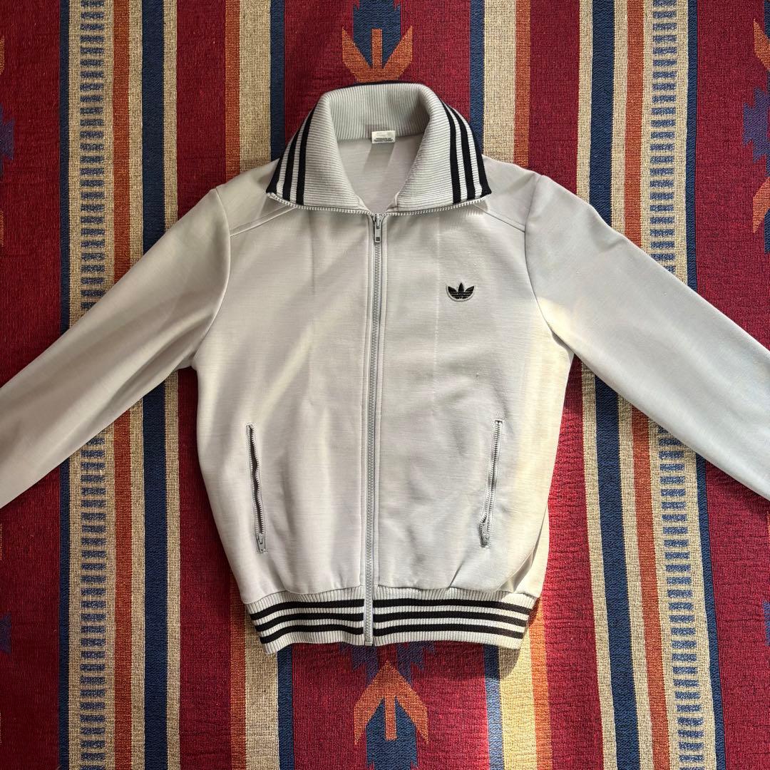 極美品60's〜70's西ドイツ製 adidasトラックジャケットMサイズ相当